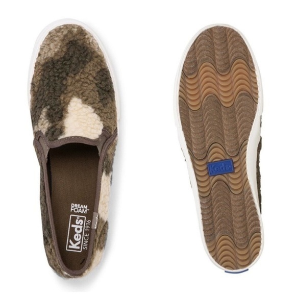 🆕Keds Dbl Decker Shearling Sneakers. - Picture 2 of 4